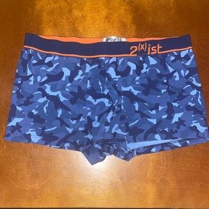 2xist Camo Blue Trunks